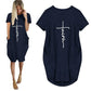 Oversized ComfyShirt T-Shirt Dress for Summer 2025