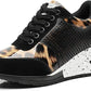 Amelia - High heel orthopedic sneakers with wedge heel