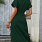 Insulator - Elegant Wrap Dress with V-Neck