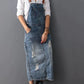 Romilly - Ripped Denim Overall Dress
