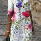 Dahlia - A-line dress with print