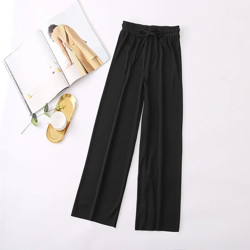 Alma - Soft knitted trousers