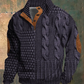 Albert - Men's Retro Turtleneck Sweater with High Collar