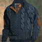 Albert - Men's Retro Turtleneck Sweater with High Collar