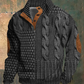 Albert - Men's Retro Turtleneck Sweater with High Collar