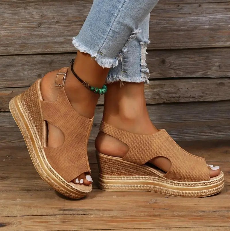 Wedge Sandals with Extra Support for Women – Summer 2025