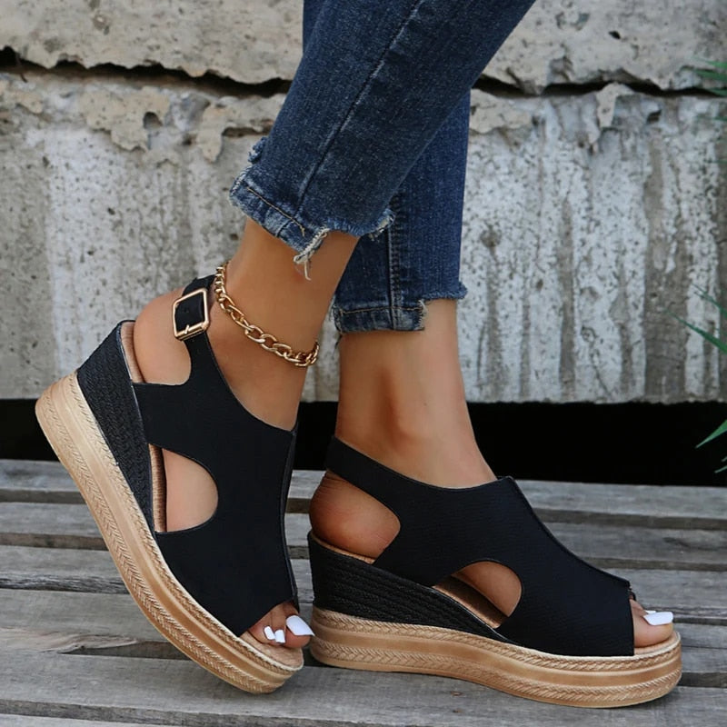 Wedge Sandals with Extra Support for Women – Summer 2025