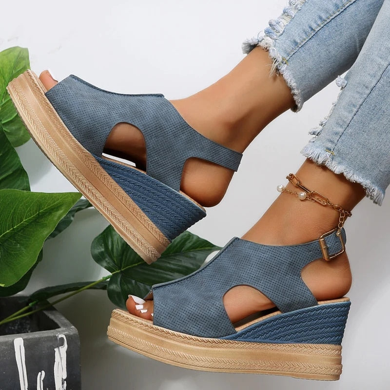 Wedge Sandals with Extra Support for Women – Summer 2025