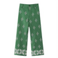 Brea - Vintage Embroidered Ankle Pants