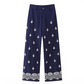 Brea - Vintage Embroidered Ankle Pants