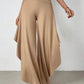 Ingrid - Wide leg trousers with asymmetric hem
