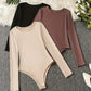 3-Pack Casual Long Sleeve Bodysuits for Women