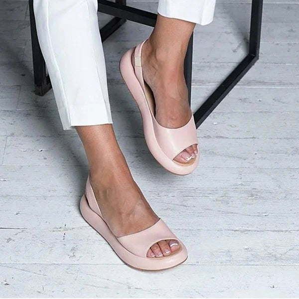 Alayna - Casual Orthopedic Peep Toe Sandals
