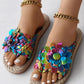 Amelia - Fashion sandals with flowers