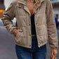Calene - Corduroy quilted jacket