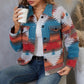 Abigail - Aztec Print Knotted Jacket
