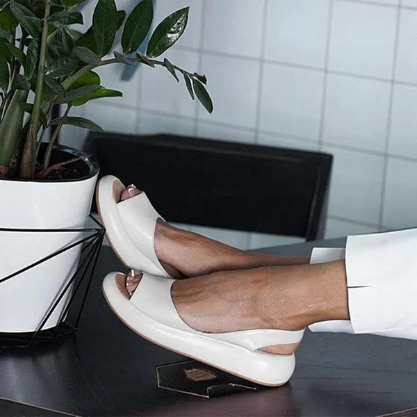 Alayna - Casual Orthopedic Peep Toe Sandals