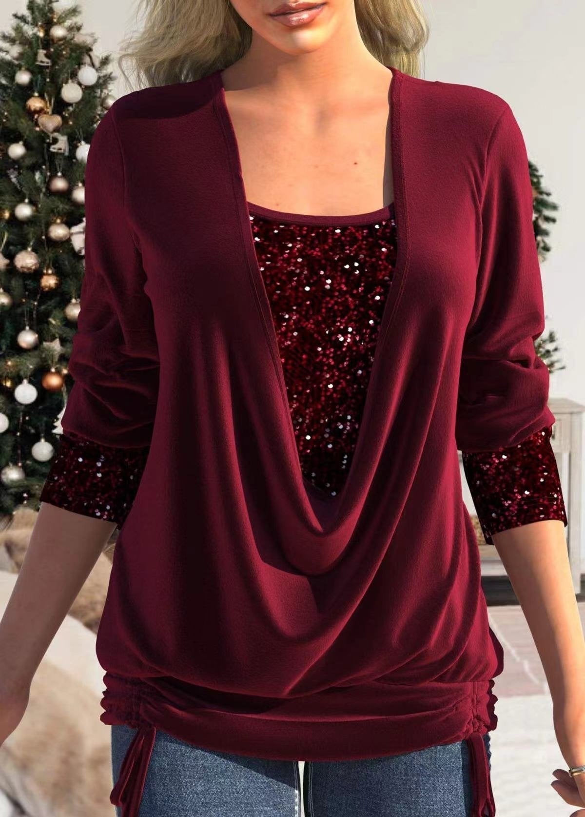 Glamorous and Comfortable Summer Sparkle Top – Luna
