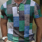 Men’s Checkered Polo Shirt – Modern Style Meets Comfort