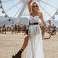 Amelie - Vintage Festival Dress with Charm