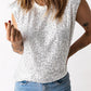 Zoya | Women's Sequin Capped Sleeve Tank Top - Stylish & Shiny