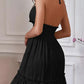 Adara - Backless Halter Neck Dress