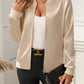 Helena - Women's Solid Color Zip Up Jacket