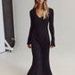 Carilyn - Long Sleeve Midi Dress