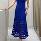 Violet | Off Shoulder Maxi Dress