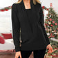 Lili - Fake Two Piece V-Neck Knitted Sweaters