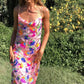 Penelope | Floral Slit Dress