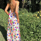 Penelope | Floral Slit Dress