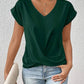 Casual Short Sleeve T-Shirt for Women Laid-Back Comfort with Everyday Style