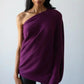 Lydia - Asymmetric Draped Sweater