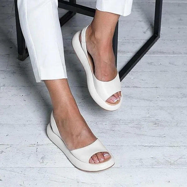 Alayna - Casual Orthopedic Peep Toe Sandals