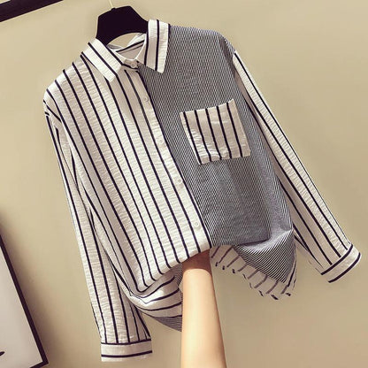 Anas Blouse Pinstripe Blouse for Women - Spring 2025 Collection