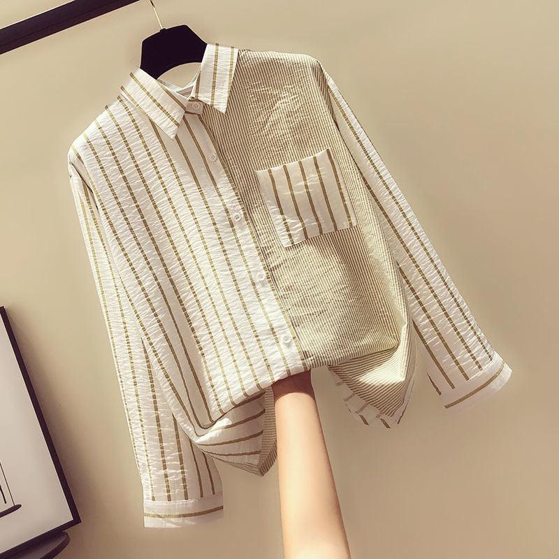 Anas Blouse Pinstripe Blouse for Women - Spring 2025 Collection