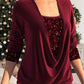 Glamorous and Comfortable Summer Sparkle Top – Luna