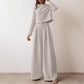 Trendy Two-Piece Palazzo Set - Amara