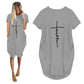 Oversized ComfyShirt T-Shirt Dress for Summer 2025