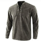 Hanski - Men's V-neck shirt