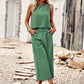 Monarch - Loose Fit Two-Piece Jumpsuit