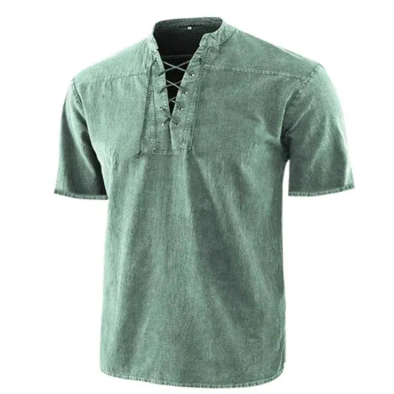 Hanski - Men's V-neck shirt