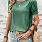 Short Sleeve Top | Ruffle Detail & Summer Fit 2025