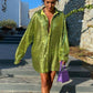 GlitteryDress | Summer 2025 Oversized Shirt for Women