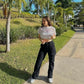 Paula - Straight fit cargo pants