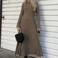 Amanda - Long knitted dress for women