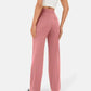 High Waisted Elastic Casual Pants - Sophia
