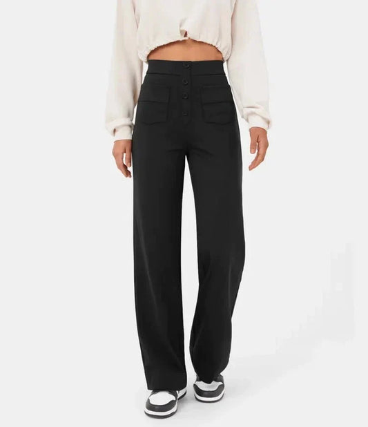 Antonia - High waist elastic casual pants