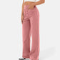 High Waisted Elastic Casual Pants - Sophia